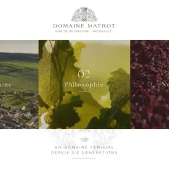 Le domaine Matrot, un vignoble familial de Meursault, présente ses terres, sa philosophie et ses vins.