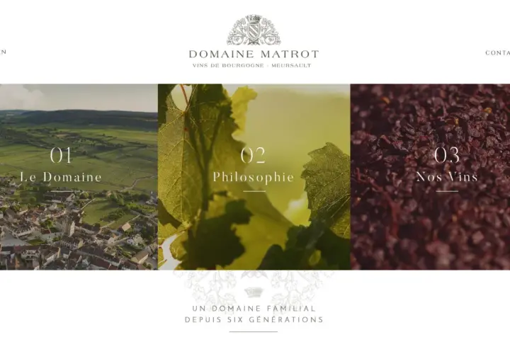 Le domaine Matrot, un vignoble familial de Meursault, présente ses terres, sa philosophie et ses vins.