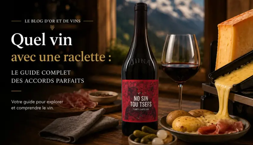 Un vin rouge Jura accompagne une raclette savoureuse, avec pommes de terre et charcuterie. Le guide parfait pour les amateurs de saint veran raclette.
