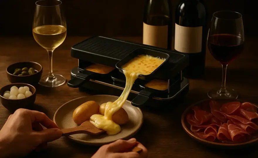 Raclette et vin blanc de Savoie - L'accord parfait?