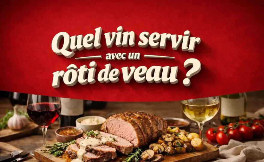 Rôti de veau - Quel vin choisir ? Rouge ou blanc ?