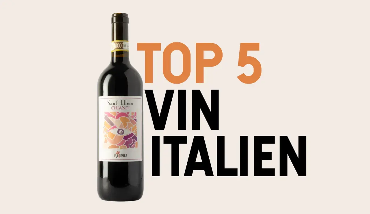 Bouteille de Chianti Sant'Ellero, parfaite pour découvrir les meilleurs vins italiens.