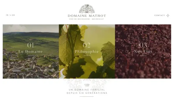 Le domaine Matrot, un vignoble familial de Meursault, présente ses terres, sa philosophie et ses vins.